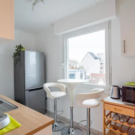 Le Nid - 20min Marche Noel, Tram A 2 Pas, Balcon 아파트 스트라스부르