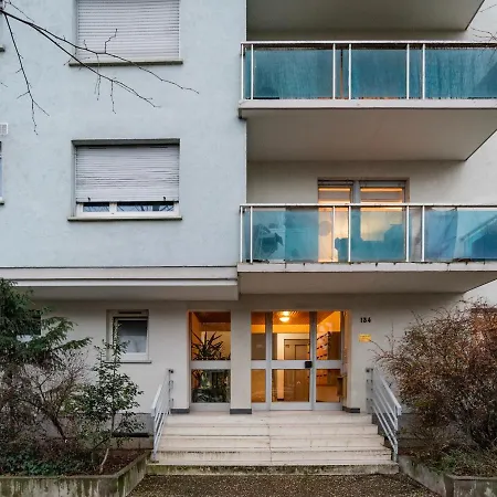 Le Nid - 20min Marche Noel, Tram A 2 Pas, Balcon Apartment Strasbourg